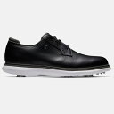 FootJoy Traditions Blucher Golf Shoes (Black) フットジョイ トラディションズ ブルーチャー ゴルフ シューズ 57939(4)