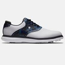 FootJoy Traditions Saddle Golf Shoes (White / Navy / Camo) フットジョイ トラディションズ サドル ゴ...