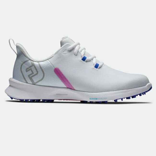 FootJoy FJ Fuel Sport Women's Golf Shoes - White / Pink フットジョイ FJ フューエル レディース ゴルフ シューズ 90127