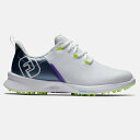 FootJoy FJ Fuel Sport Women's Golf Shoes - Navy / Lime tbgWC FJ t[G fB[X St V[Y 90128