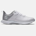 FootJoy ProLite Womenfs Golf Shoes - White/Gray tbgWC vCg fB[X StV[Y 98205