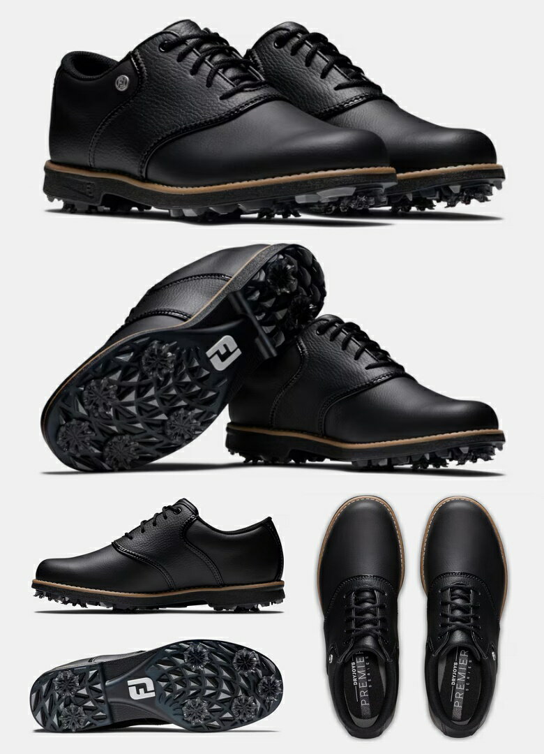 FootJoy Premiere Series - Bel Air Women Golf Shoes - Black フットジョイ プレミアシリーズ ベルエアー レディース ゴルフシューズ 99060 2