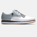 FootJoy Sport Retro - Kiltie Women Golf Shoes - White / Light Grey tbgWC X|[c g LeB fBX St V[Y