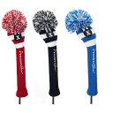 Rocket Tour Rugby Stripe Knit Pom Pom Fairway Head Cover åȥĥ 饰ӡ ȥ饤 ˥å եå إåɥС