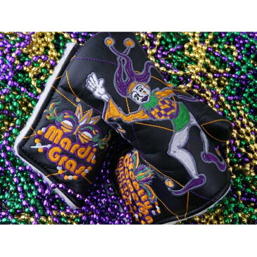 Scotty・Cameron 2012 Mardi Gras Jester Headcover Black スコッティ キャメロン 2012 マルディグラジェスター パターカバー 99895