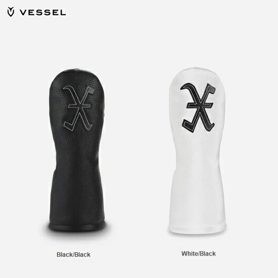 Vessel Leather Golf X-HybridHead Cover �٥��� �쥶�� ����� �ϥ��֥�å� �إåɥ��С�