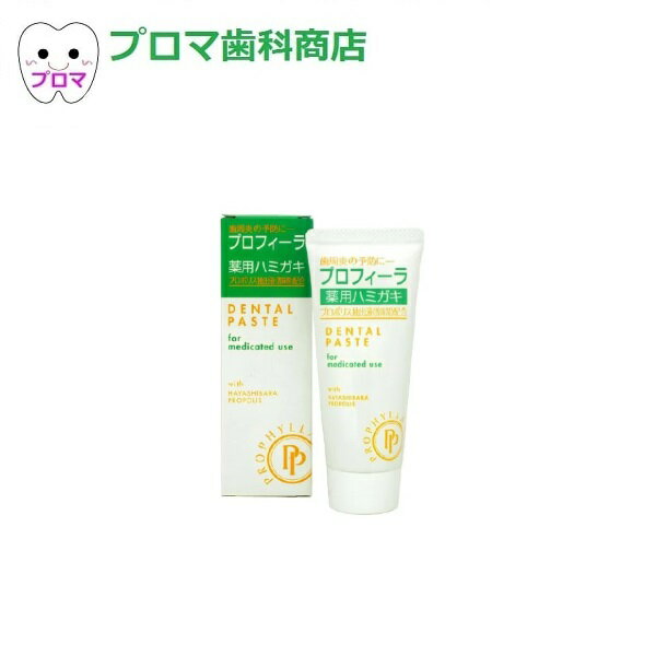 松風　プロフィーラ　薬用ハミガキ100g　1本　小型宅配便5本まで　歯周病予防　プロポリスのサムネイル