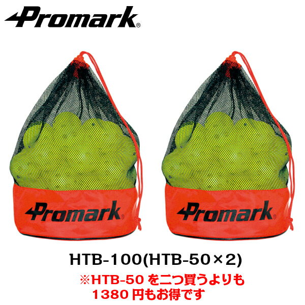 PROMARK プロマーク バッティング上達練習球 お得な100球入り HTB-100 (野球 ボール 穴あき 練習用 練習球 穴あきボール トスマシン用 バッティングマシン用 やわらか 軽い 飛ばない 屋内 室内)