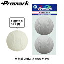PROMARK プロマーク 軟式練習球M号 2個入り×60パックセット LB-300M×60 (野球 ボール 軟式 練習用 練習球 M号 M球 一般用 中学生用...