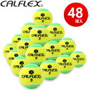 CALFLEX カルフレックス 硬式テニスボール 48球入り LB-4048YLxGR (テニス ボール 硬式 硬式テニス 硬式テニスボール ノンプレッシャーボール まとめ買い 部活 チーム)