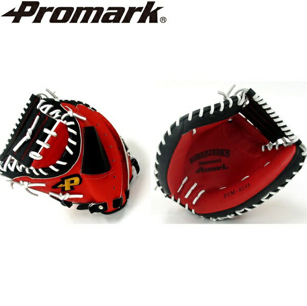 PROMARK プロマーク 軟式捕手用 キャッチャーミット 一般用 サクライ貿易 (SAKURAI) PCM-4253rh (野球 グローブ 軟式用 グラブ 左投げ 左利き 一般用 軟式グラブ キャッチャーミット 捕手用)