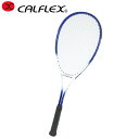 CALFLEX カルフレックス 軟式 ソフトテニスラケット v-6WH×BL (テニス用品 テニス ラケット 軟式テニス)