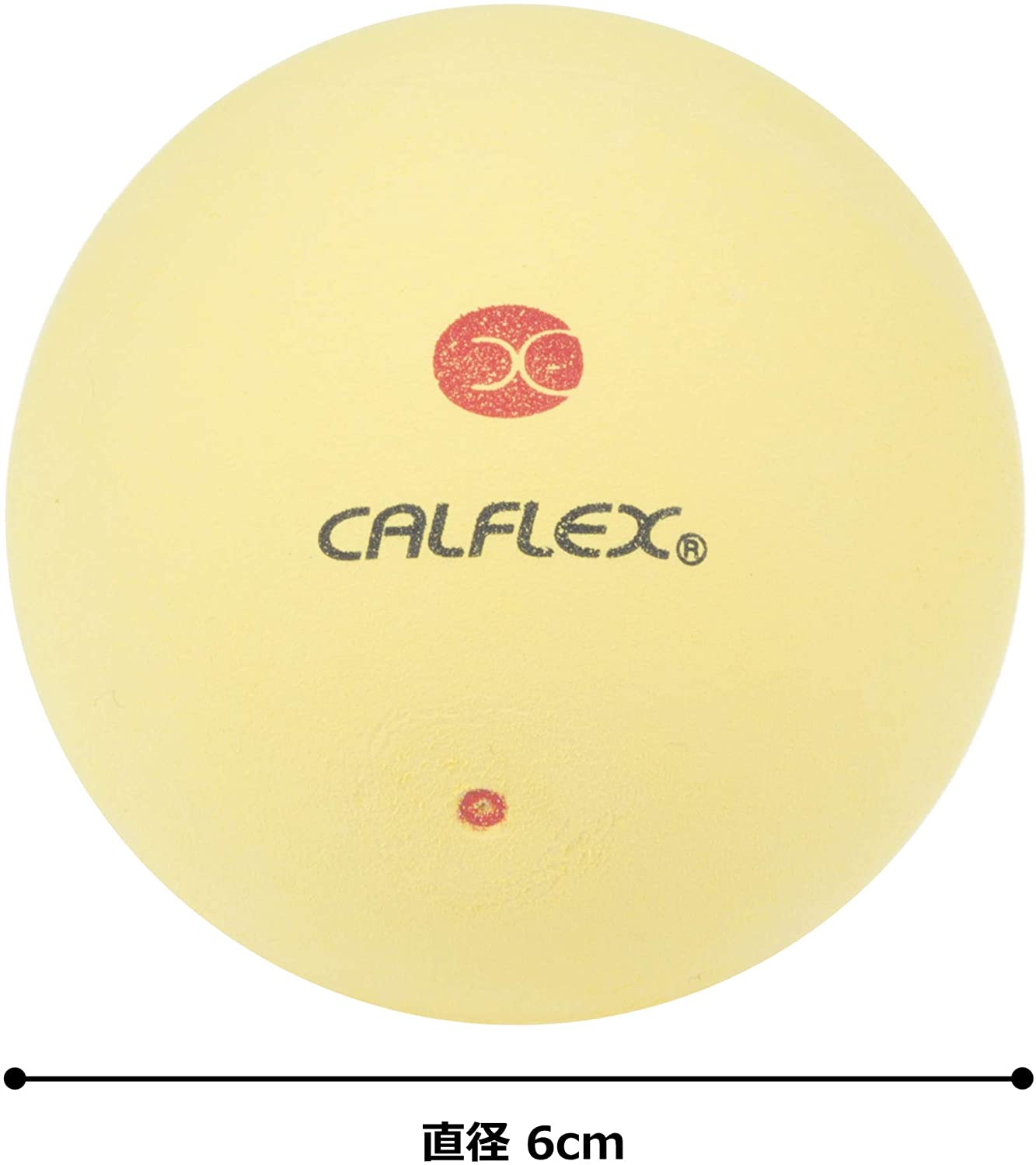 CALFLEX カルフレックス 針式ソフトテニスボール CLB-400YL (テニス ボール 軟式 ソフトテニス ソフトテニスボール 軟式テニスボール 針式 2球入り)