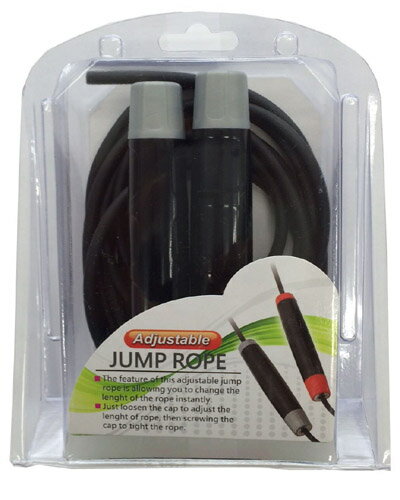 訳有　ADJ.JUMP ROPE (PVC)ジャンプロープ (PVC)4035-P (トレーニング なわとび とびなわ 縄跳び)