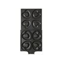 サンテック マルチベーカーMAX 専用 交換用プレート ベイクドハートドーナツ(4個) 受注生産