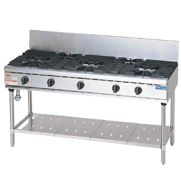 マルゼン NEWパワークック ガステーブル RGT-1563D W1500×D600×H800×B200(mm)