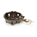 タチバナ 鋳物ガスコンロ TS-510P バーナー・下枠セット 一重小 種火付 並コンロ 穴あきタイプ