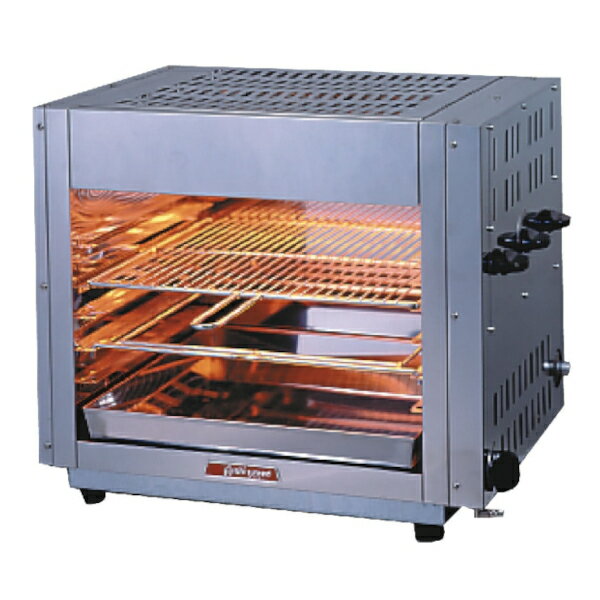 アサヒサンレッド 上火式グリラー グリルクイン シングル AS-631