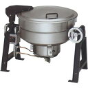 マルゼン ガス回転釜 鋳鉄タイプ 自動点火式 釜底排水付 MKGD-TH055 55L W1365×D862×H780