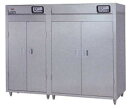 マルゼン 食器消毒保管庫(電気式) 大型タイプ MSH70-72WE 奥行2列・両面扉 W3100×D930×H1850 食器カゴ付