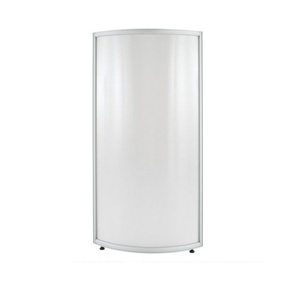 井上金庫 ポリカーボタイプパーティション Z-1800PC Rタイプ H1800 W600 R1/4