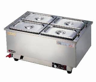 エイシン 電気卓上ウォーマー（湯煎式） A-4 ヨコ型 スープウォーマー フードウォーマー