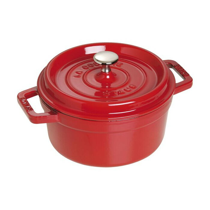 staub ストウブ ピコ ココット 丸 22cm IH対応 チェリー