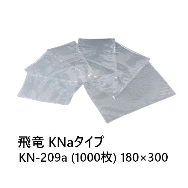 SBパックス 飛竜 KN-209a 1000枚 KNaタイプ 180×300 食品保存用規格袋 高いバリア性