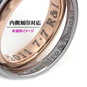 『Color Ring　カラーリング』4mm サージカルステンレス 平打ちリング/指輪/刻印可能/レーザー刻印/ステンレスリング/シルバー/ピンクゴールド/ブルー/ブラック/7.9.11.13.15.17.19.21号/表面刻印対応/楽ギフ_包装