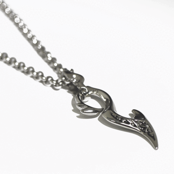 サージカル ステンレス ペンダント zigzag サージカル ステンレス ペンダント ネックレス 稲妻 ジグザグ カッコいい メンズ ブランド burning bull バーニングブル 雷 シンプル 贈り物 プレゼント 恋人 おすすめ 楽ギフ_包装