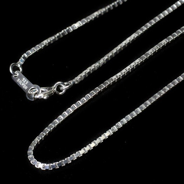 ڥץ͡ʼС925ۥ٥ͥͥå쥹 1.25mm٤Ĺ40cm/45cm/50cm/60cmåС//ԥ󥯥...