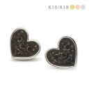 K10/K18 ブラックダイヤモンド 0.04ct ハート ピアス/セカンドピアス YG/PG/WG/ダイアモンド/ハート/ゴールド/ホワイトゴールド/10金/18金/4月誕生石/プレゼント/スタッド/楽ギフ_包装(4)