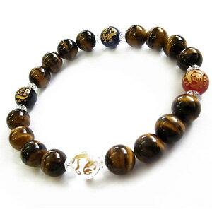 四神獣ブレスレット赤めのう・オニキ...