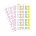 【最大100%Pバック 4/25限定】Φ10mm シール カラフル ボール テニス 54個付×3枚[色紙 手帳 スケジュール テニスボール テニスグッズ グッズ...
