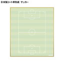 サッカー 色紙 コート柄 日本製 サッカー 色紙 部活 寄せ書き 寄書き サイン プレゼント ギフト プチギフト 送別会 卒業 卒団 卒業記念品 卒団記念品 引退 退職 お祝い 記念 記念品 サッカーグッズ サッカー用品