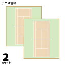 【最大100%Pバック 4/25限定】テニス 色紙 コート柄 日本製 送料無料 テニス色紙 寄せ書き 寄書き デザイン プレゼント ギフト プチギフト 送別会 ...
