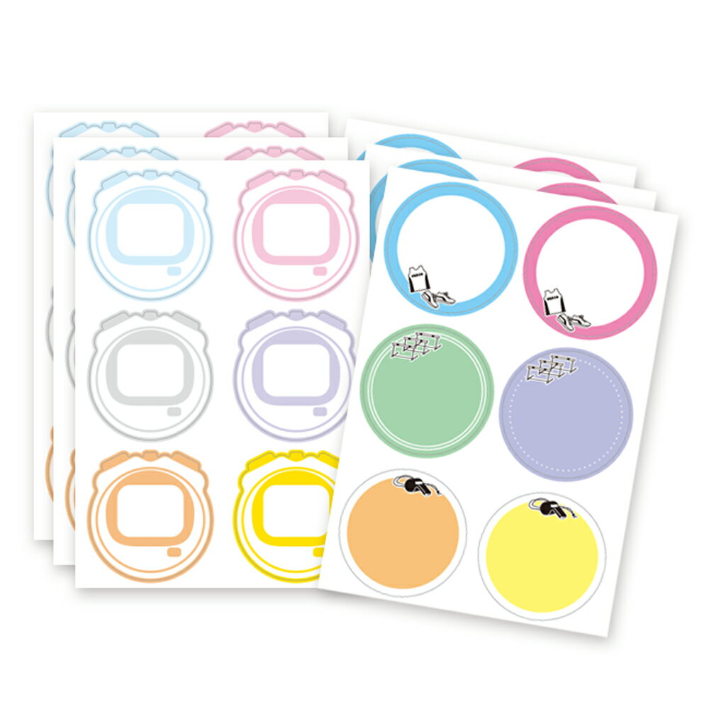 色紙シール 寄せ書き 陸上 36枚(12柄×3組) 変形40x40mm[陸上部 寄書き メッセージシール プレゼント プチギフト お礼 先生へ コーチへ 送別会 卒業 卒部 卒団 卒業記念品 卒団記念品 引退 退職 記念品 陸上グッズ]*