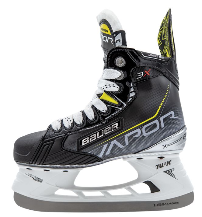 ☆BAUER　VAPOR 3X 2021モデル。中級モデル ■サイズ1.0-3.5(0.5刻み）、靴幅:EE ■オーブン対応 ■メーカー保証書付き（6ヶ月） ■研磨加工無料（※初回のみ：研磨後の返品・交換不可） -------------------------------------------------- -------------------------------------------------- ※注：[配送不可地域]沖縄県への配送はお受けできません。