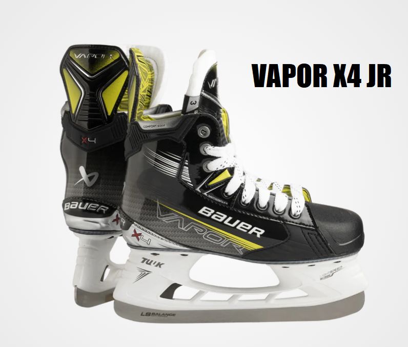 BAUER（バウアー)　S23　VAPOR X4　JR（ベイパー　X4）　JR ジュニア　アイスホッケースケート靴 ☆研磨無料☆