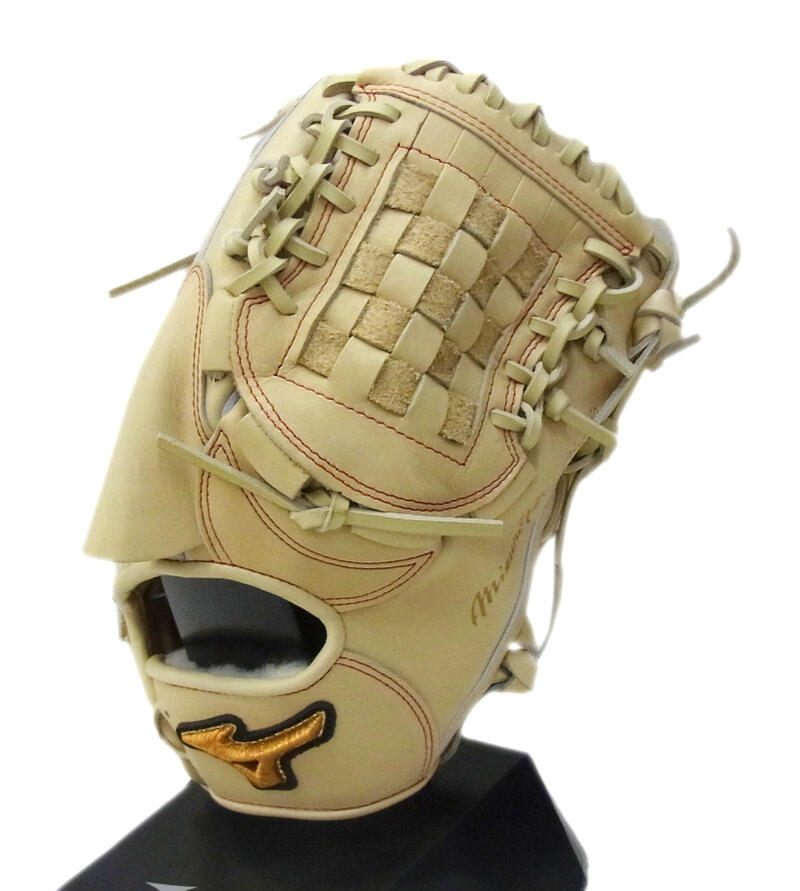 【BSS限定】mizunopro(ミズノプロ)　一般軟式用グラブ　ミズノプロClassic　投手用　右投げ用　（80）ブロンド　1AJGR31101
