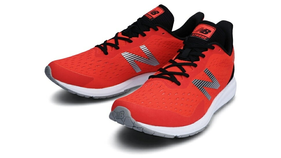 New Balance（ニューバランス）　ランニングシューズ　STROBE M RW4　レッド　2E　MSTRORW4