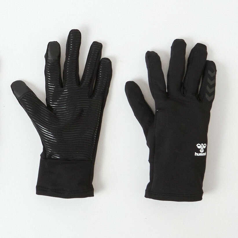 hummel（ヒュンメル）　ジュニア あったかフィールドグローブ　（90）　HJA3068 [サッカー/フットサル..