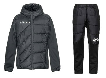 ATHLETA（アスレタ）中綿ウォームジャケット＆パンツ　上下セット　【04126】【04127】 [サッカー/フットサルウェアー]