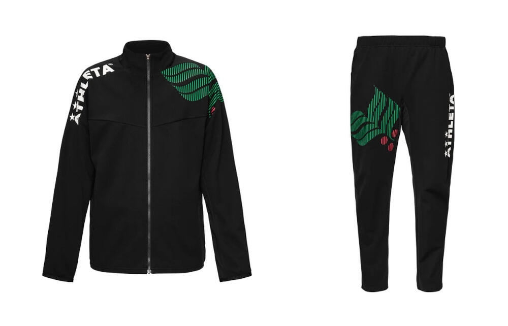 ATHLETA(アスレタ) カフェブラ ウルトラジャケット&ウルトラシェルパンツ(上下セット) (BLK) 【02432】【02433】 [サッカー/フットサル...