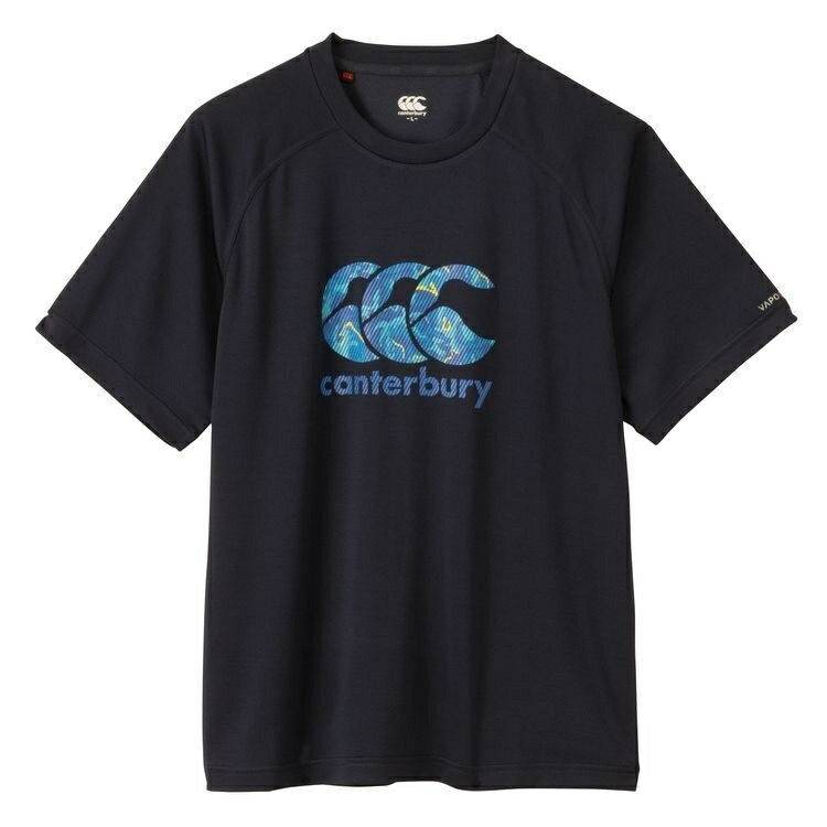 canterbury(カンタベリー)　トレーニングティ　（トレーニングTシャツ）　（29）ネイビー　RG32762　[ラグビー/ラグビーウェアー]