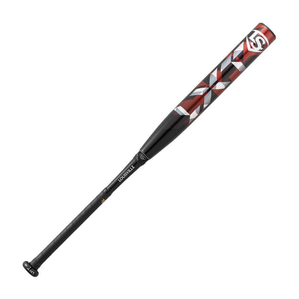 Louisville Slugger（ルイスビルスラッガー） ソフトボール用バット (革・ゴム3号） LXT　セミトップバランス　レッド×ブラック　WBL2926010