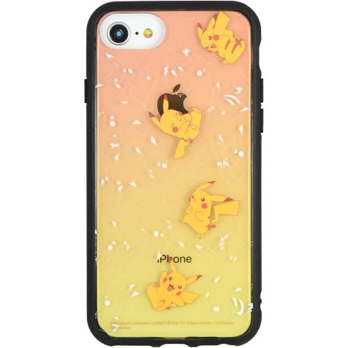 グルマンディーズ ポケットモンスター IIIIfit Clear iPhoneSE(第2世代)/8/7/6s/6(4.7インチ)対応ケース ピカチュウ POKE-745A 4550213071435