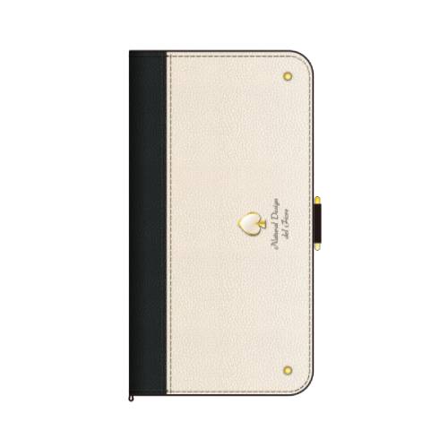 【あす楽、土日、祝日発送】【送料無料】NATURAL design iPhoneSE(第2、第3世代)/iPhone8/7/6s/6専用手帳型ケース Mary Black