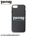 【あす楽 土日 祝日発送】THRASHER HOME TOWN Logo Hybrid IML Back Case BLK/WHT【iPhone SE(第2世代)(第3世代)/8/7対応】スラッシャー アイフォンケース iphoneケース 背面ケース スマホケース ストリート ブランド MAG 4589676562495