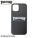 【あす楽 土日 祝日発送】THRASHER HOME TOWN Logo Hybrid IML Back Case BLK/WHT【iPhone 12/12 Pro 対応】スラッシャー アイフォンケース iphoneケース 背面ケース メンズ レディース スマホケース ストリート ブランド 4589676562532